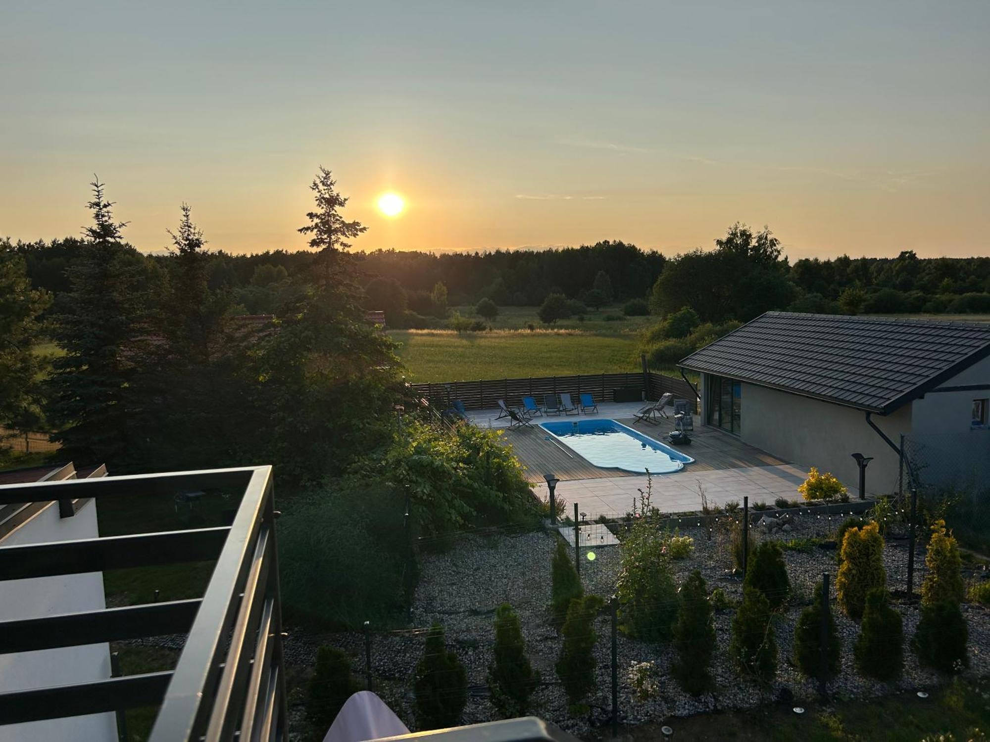 Koniec Swiata Dom 84M2 Z Balia Villa Mikołajki Ngoại thất bức ảnh